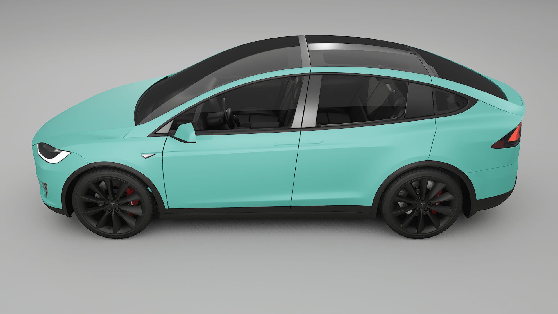 Tesla Model X TPU Lakbeschermingsfolie | FROST Kleurveranderende PPF – Volledig Voorgesneden Kit