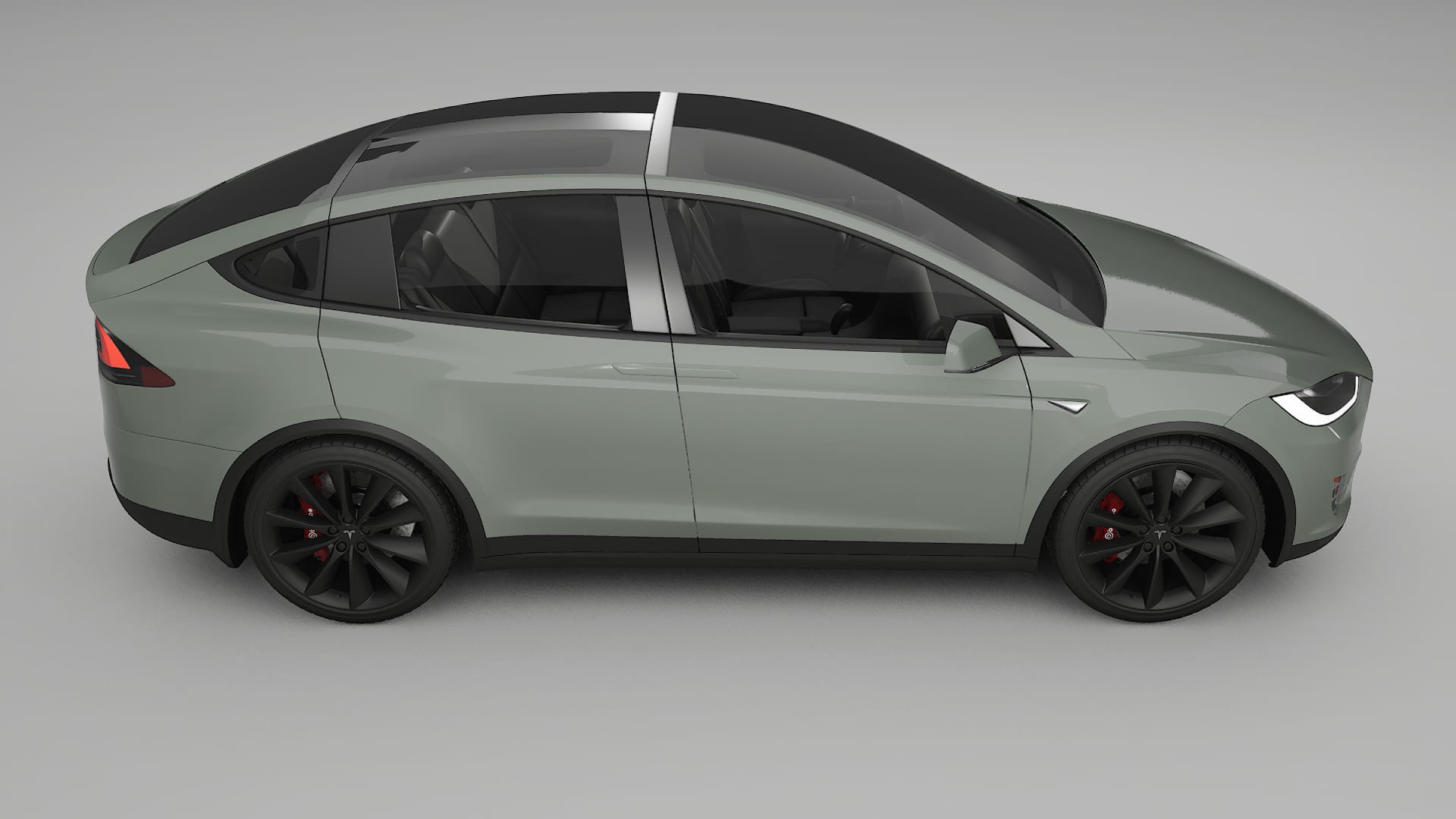 Tesla Model X TPU Lakbeschermingsfolie | SLATE Kleurveranderende PPF – Volledig Voorgesneden Kit