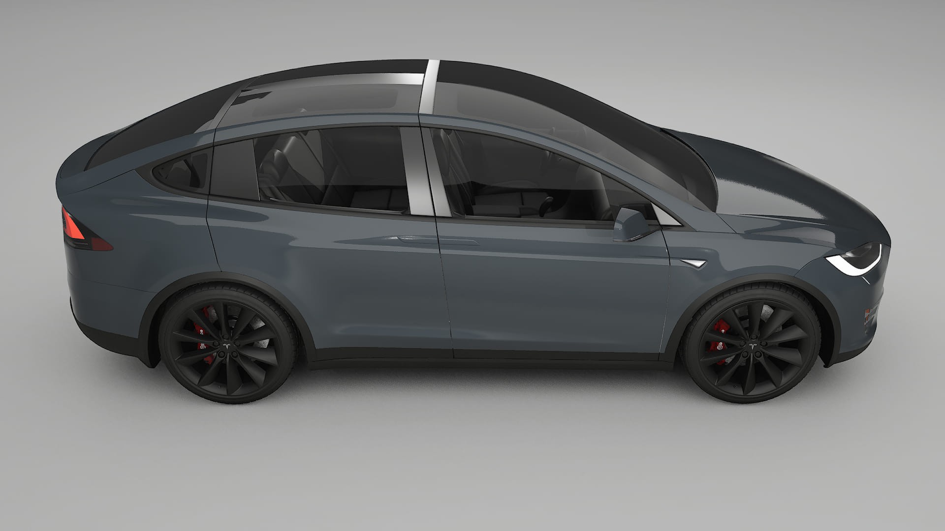 Tesla Model X TPU Lakbeschermingsfolie | GRANITE Kleurveranderende PPF – Volledig Voorgesneden Kit