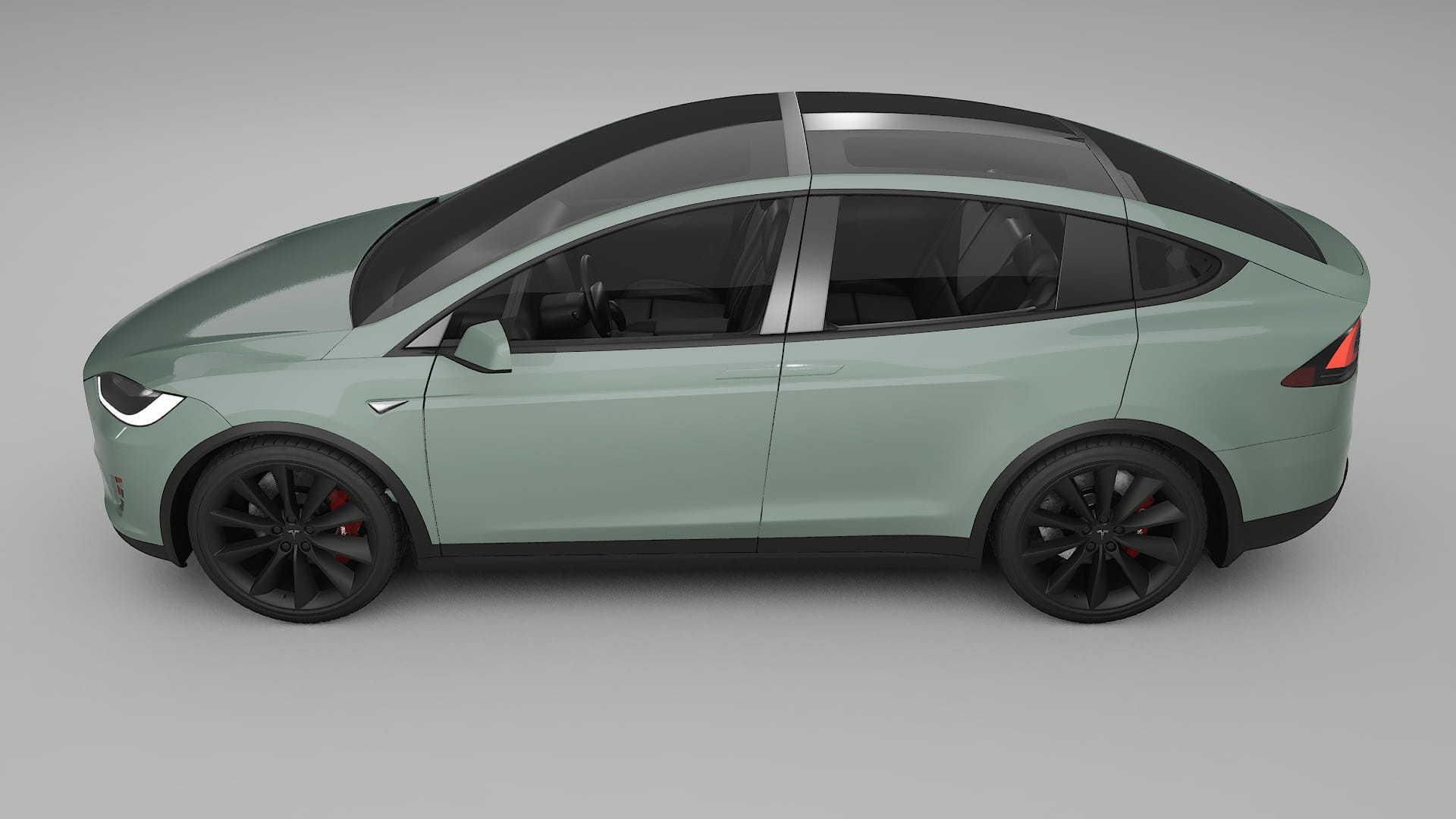 Tesla Model X TPU Lakbeschermingsfolie | CINDER Kleurveranderende PPF – Volledig Voorgesneden Kit