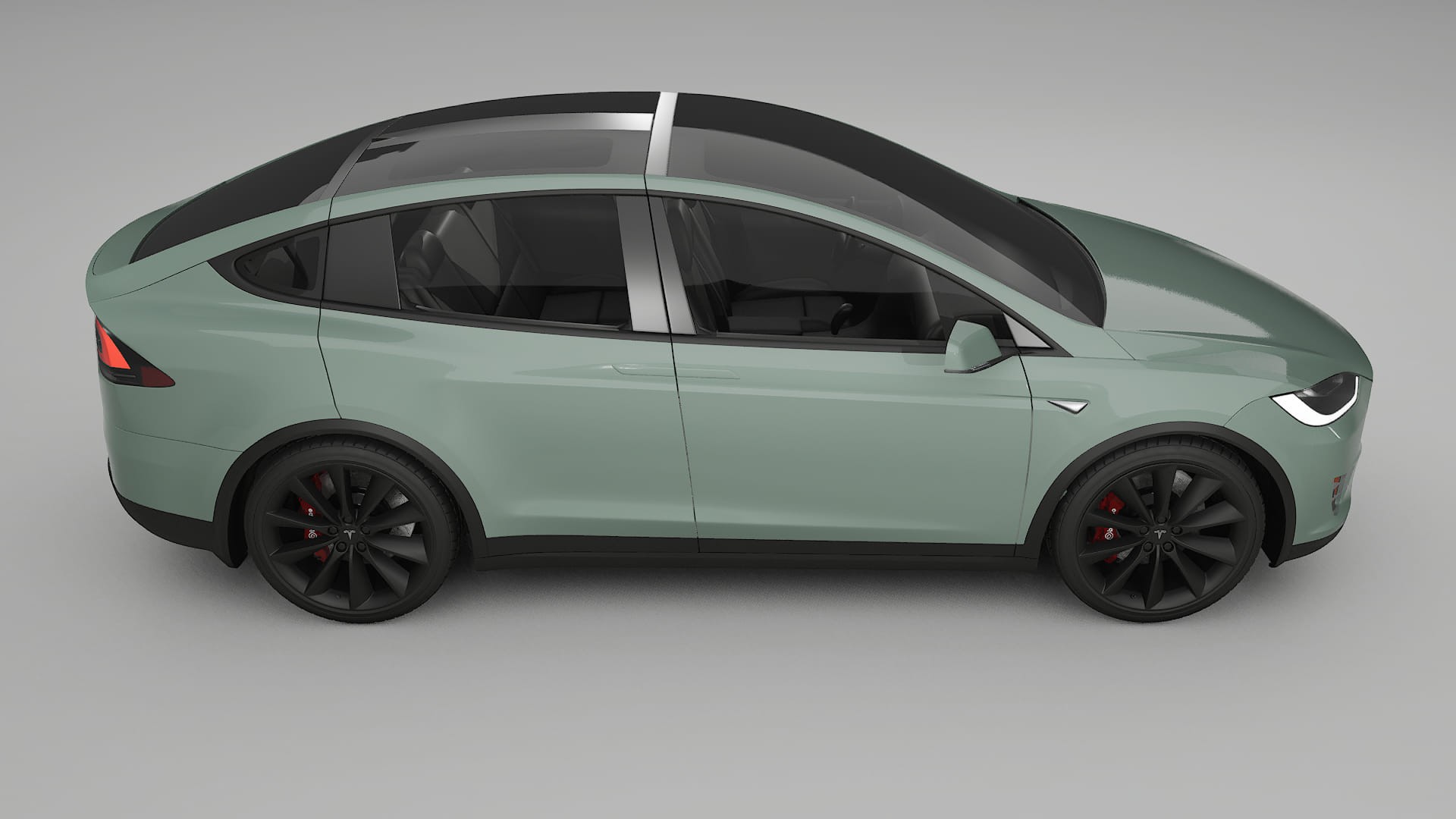 Tesla Model X TPU Lakbeschermingsfolie | CINDER Kleurveranderende PPF – Volledig Voorgesneden Kit