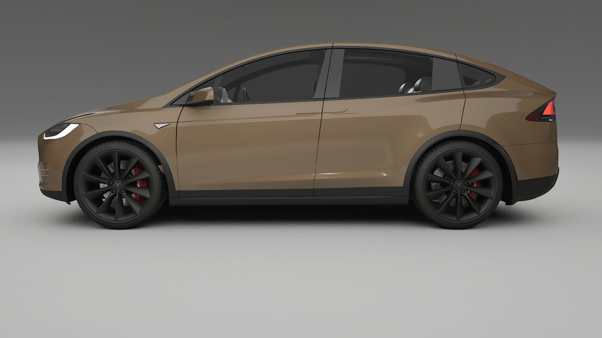 Tesla Model X TPU Lakbeschermingsfolie | SAHARA Kleurveranderende PPF – Volledig Voorgesneden Kit