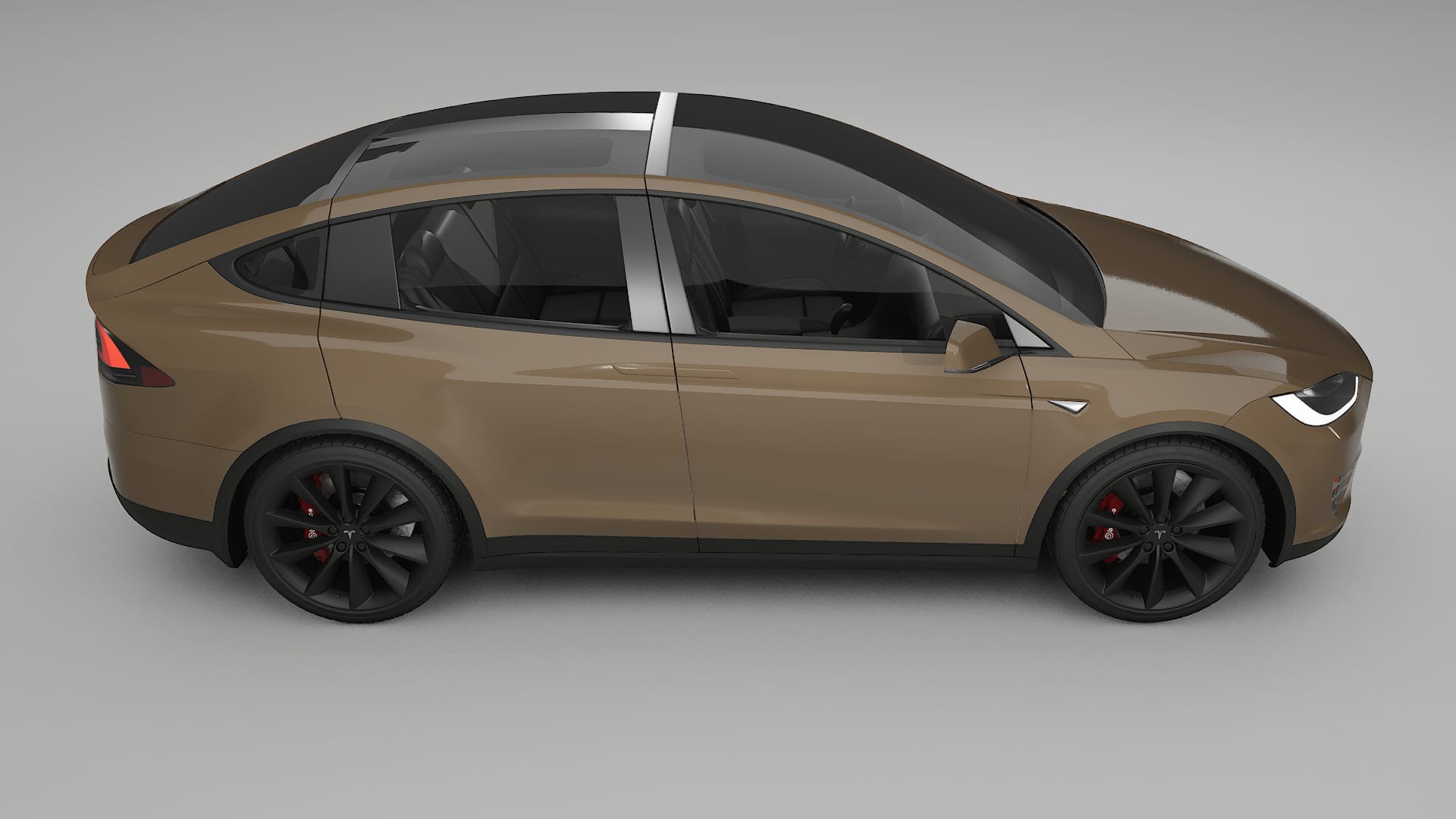 Tesla Model X TPU Lakbeschermingsfolie | SAHARA Kleurveranderende PPF – Volledig Voorgesneden Kit