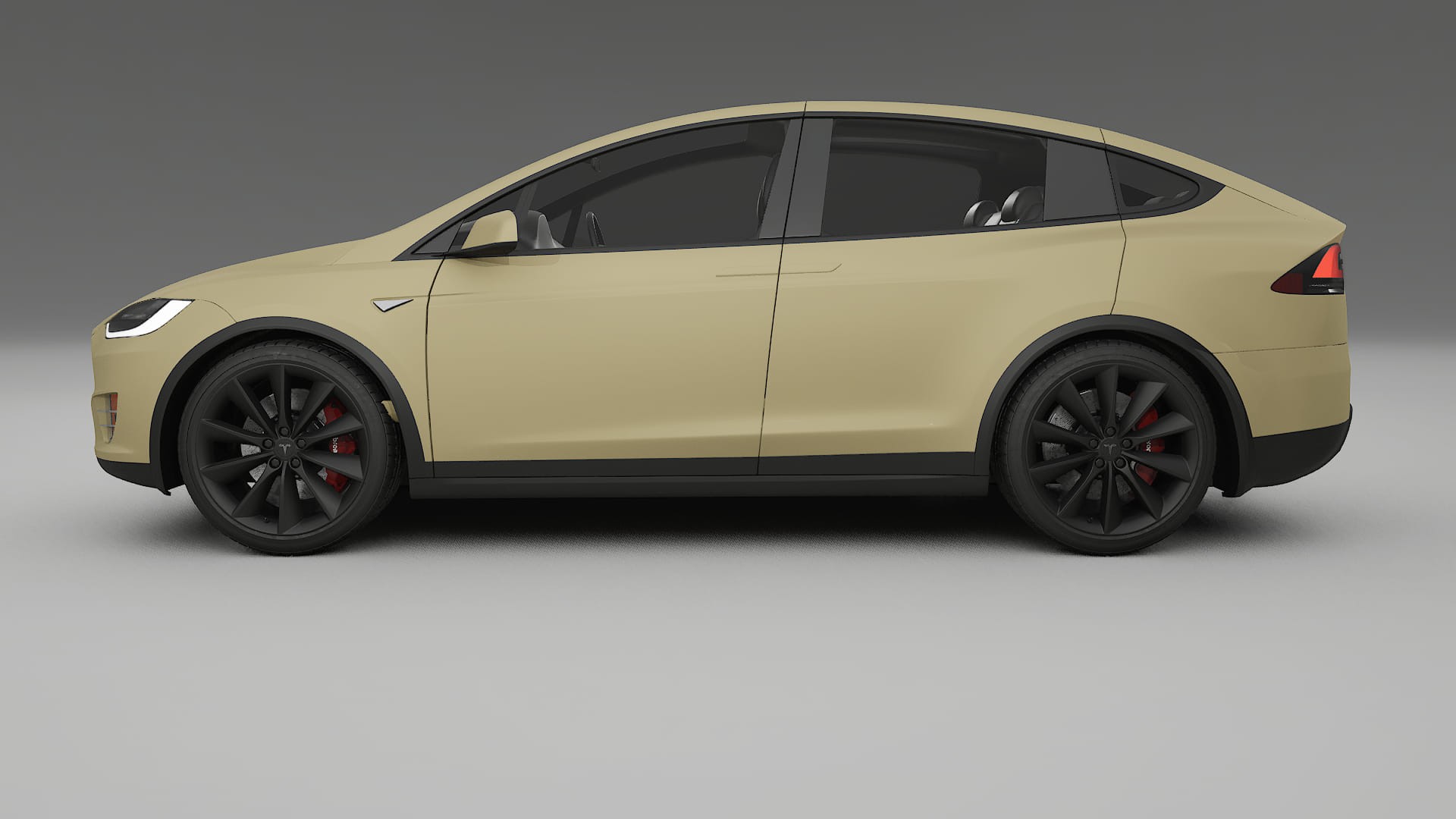 Tesla Model X TPU Lakbeschermingsfolie | SAND Kleurveranderende PPF – Volledig Voorgesneden Kit