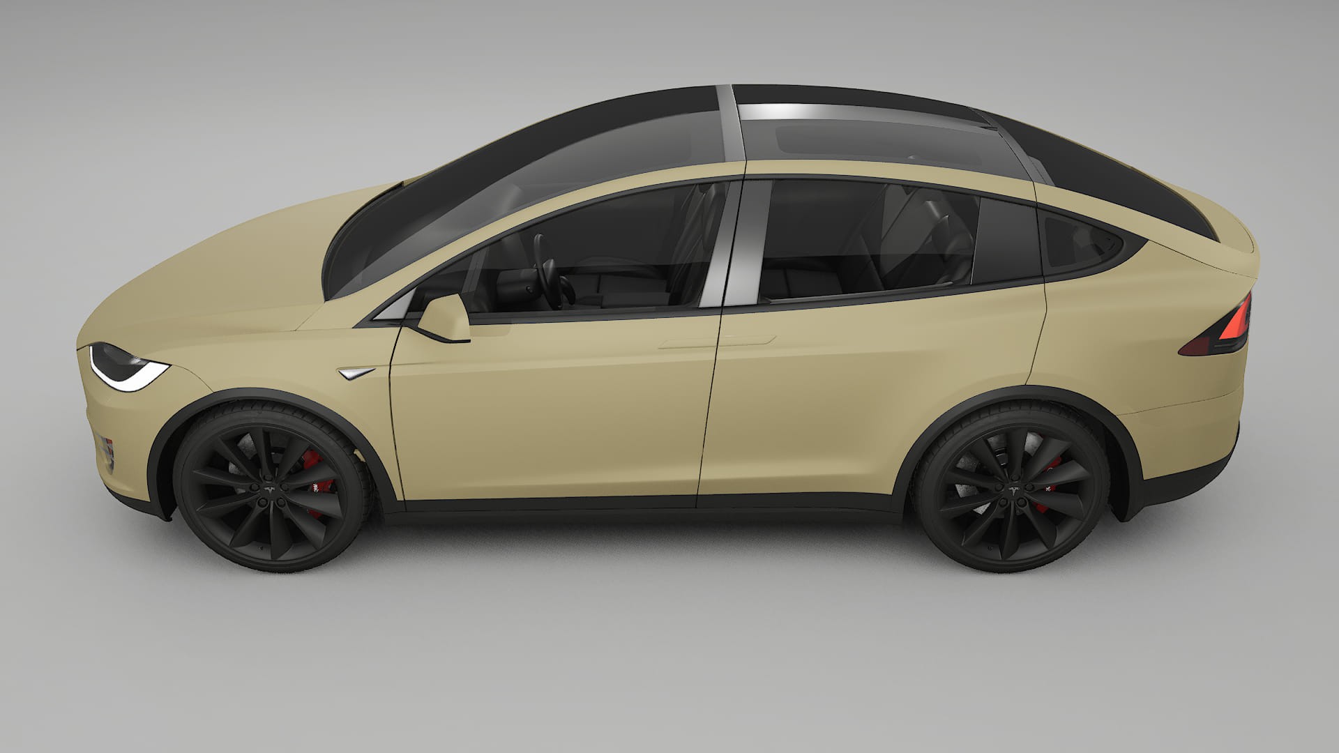 Tesla Model X TPU Lakbeschermingsfolie | SAND Kleurveranderende PPF – Volledig Voorgesneden Kit