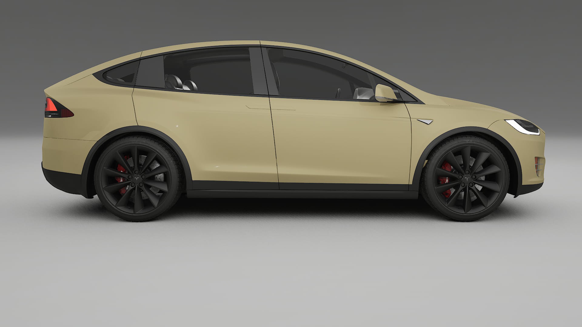 Tesla Model X TPU Lakbeschermingsfolie | SAND Kleurveranderende PPF – Volledig Voorgesneden Kit
