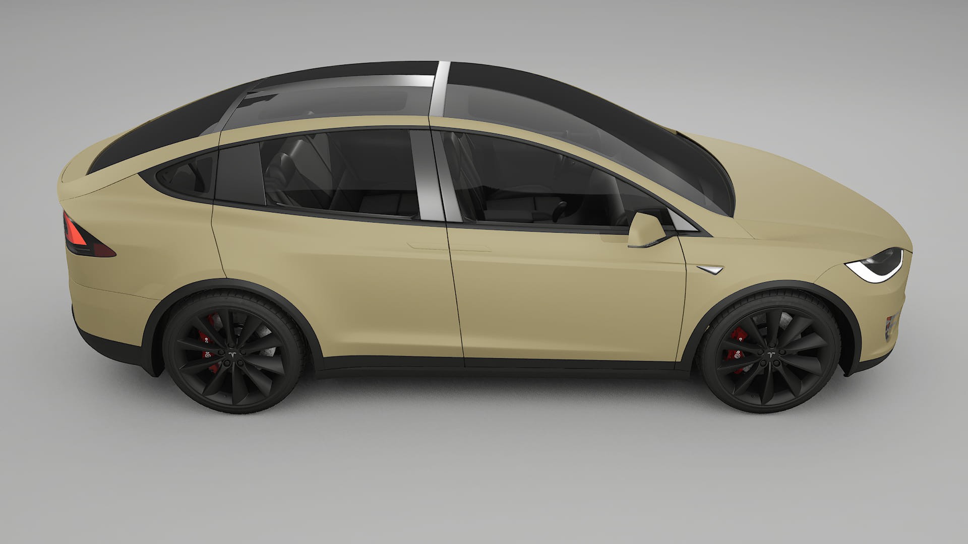 Tesla Model X TPU Lakbeschermingsfolie | SAND Kleurveranderende PPF – Volledig Voorgesneden Kit