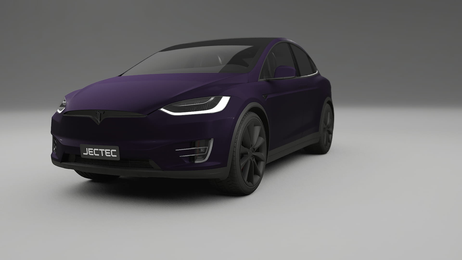 Tesla Model X TPU Lakbeschermingsfolie | VIOLET Kleurveranderende PPF – Volledig Voorgesneden Kit