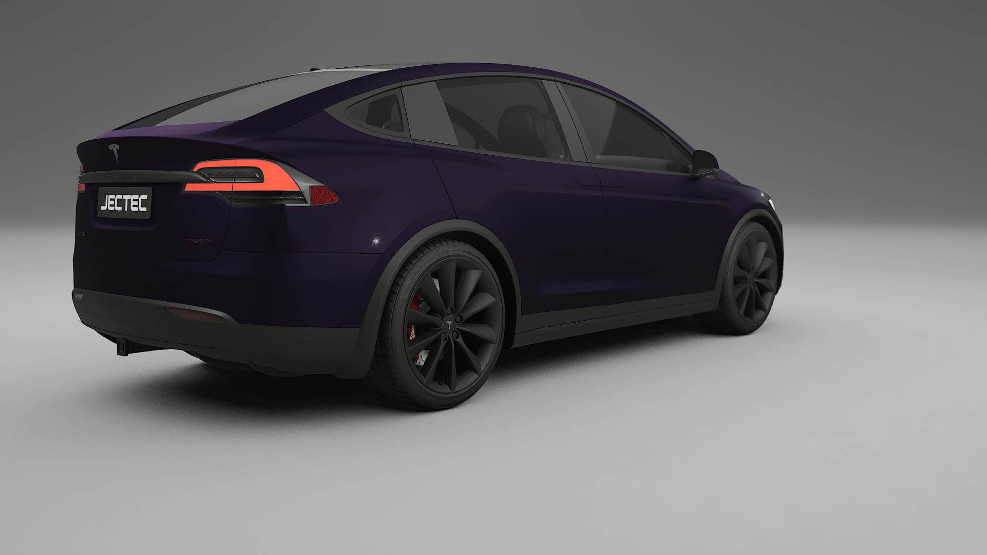 Tesla Model X TPU Lakbeschermingsfolie | VIOLET Kleurveranderende PPF – Volledig Voorgesneden Kit