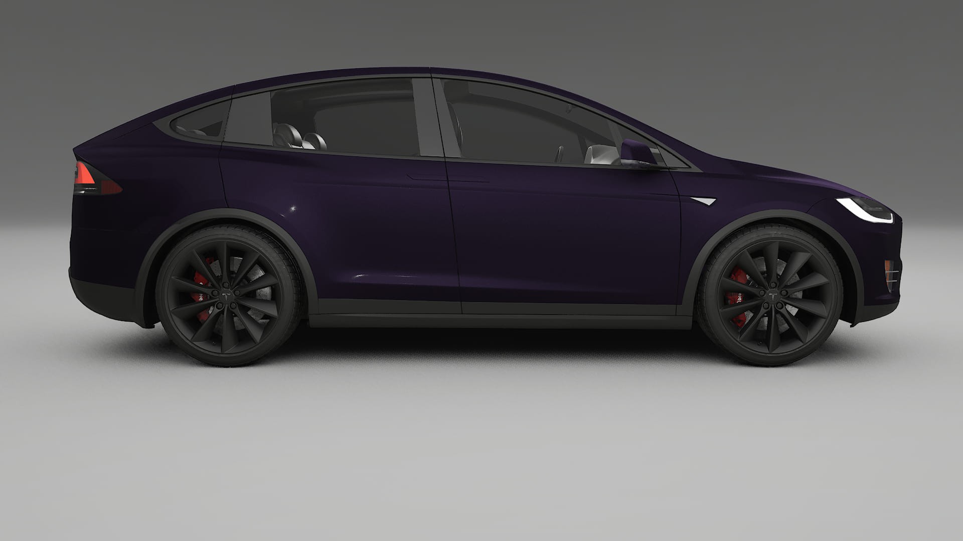 Tesla Model X TPU Lakbeschermingsfolie | VIOLET Kleurveranderende PPF – Volledig Voorgesneden Kit