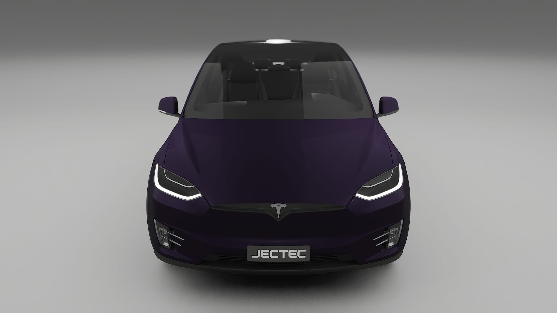 Tesla Model X TPU Lakbeschermingsfolie | VIOLET Kleurveranderende PPF – Volledig Voorgesneden Kit