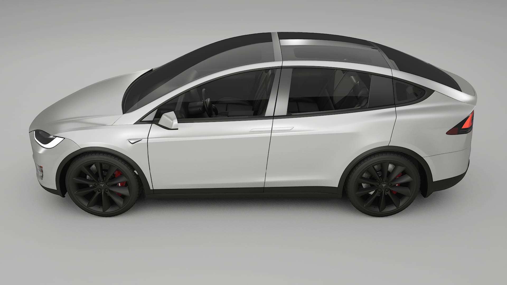 Tesla Model X TPU Lakbeschermingsfolie | OPAL Kleurveranderende PPF – Volledig Voorgesneden Kit