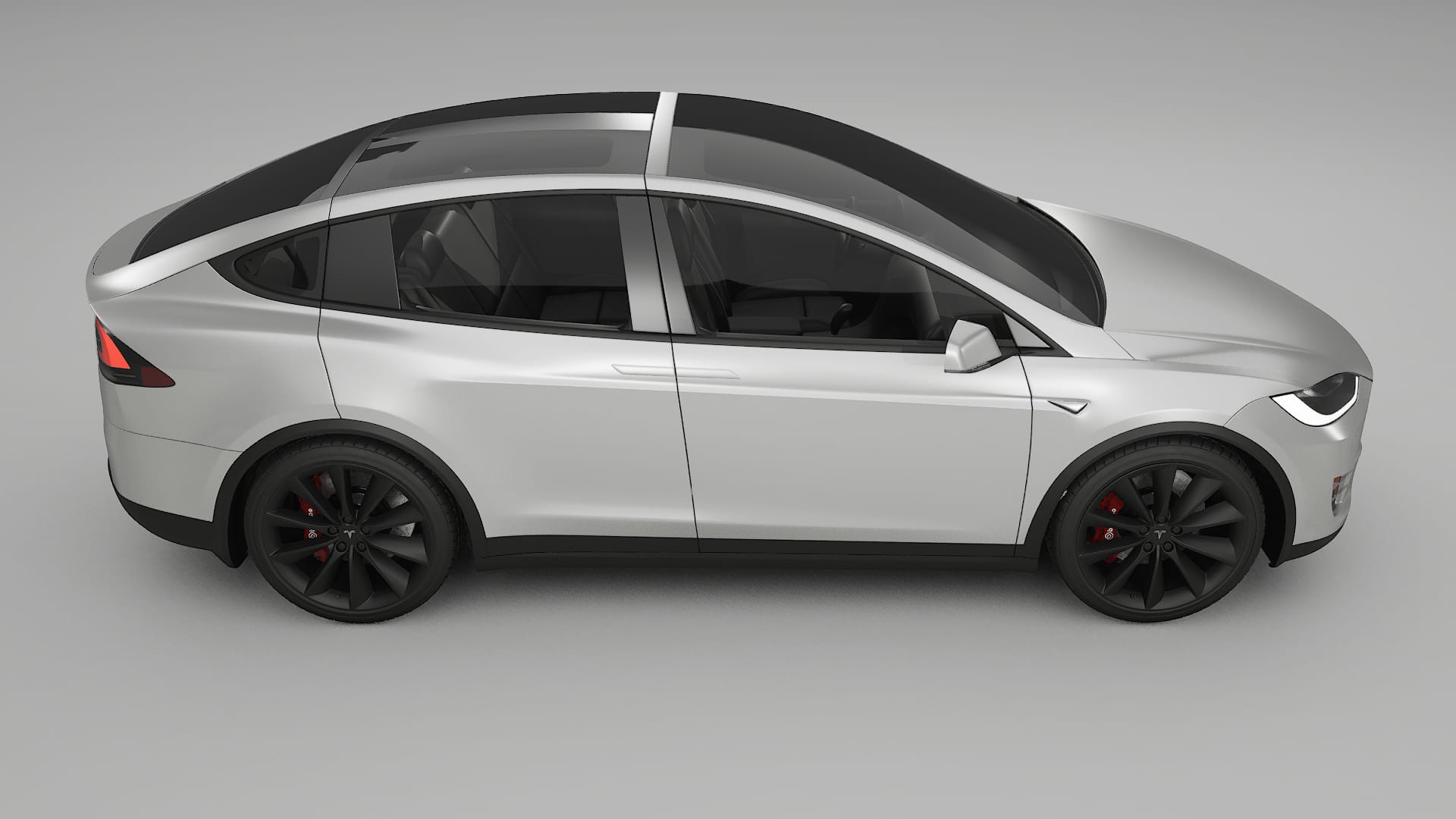 Tesla Model X TPU Lakbeschermingsfolie | OPAL Kleurveranderende PPF – Volledig Voorgesneden Kit