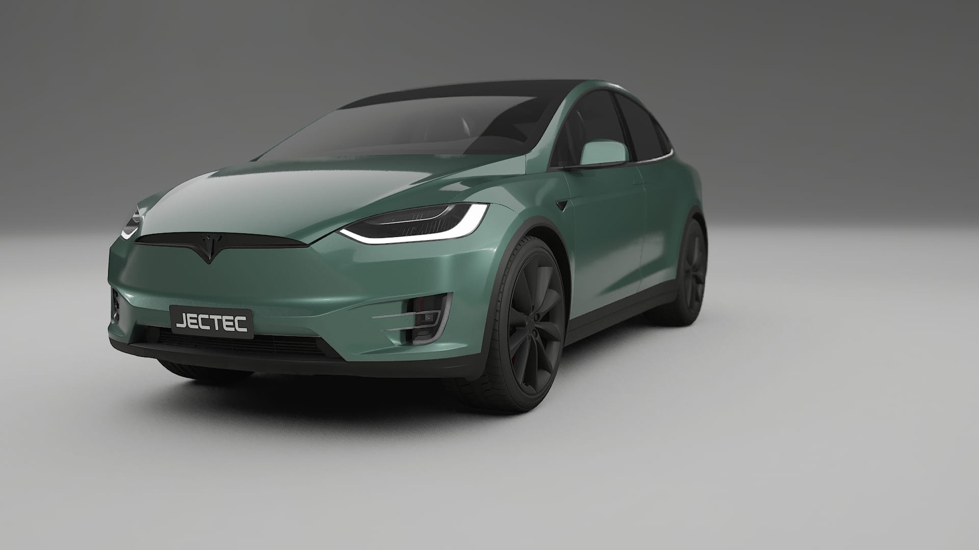 Tesla Model X TPU Lakbeschermingsfolie | EVERGREEN Kleurveranderende PPF – Volledig Voorgesneden Kit
