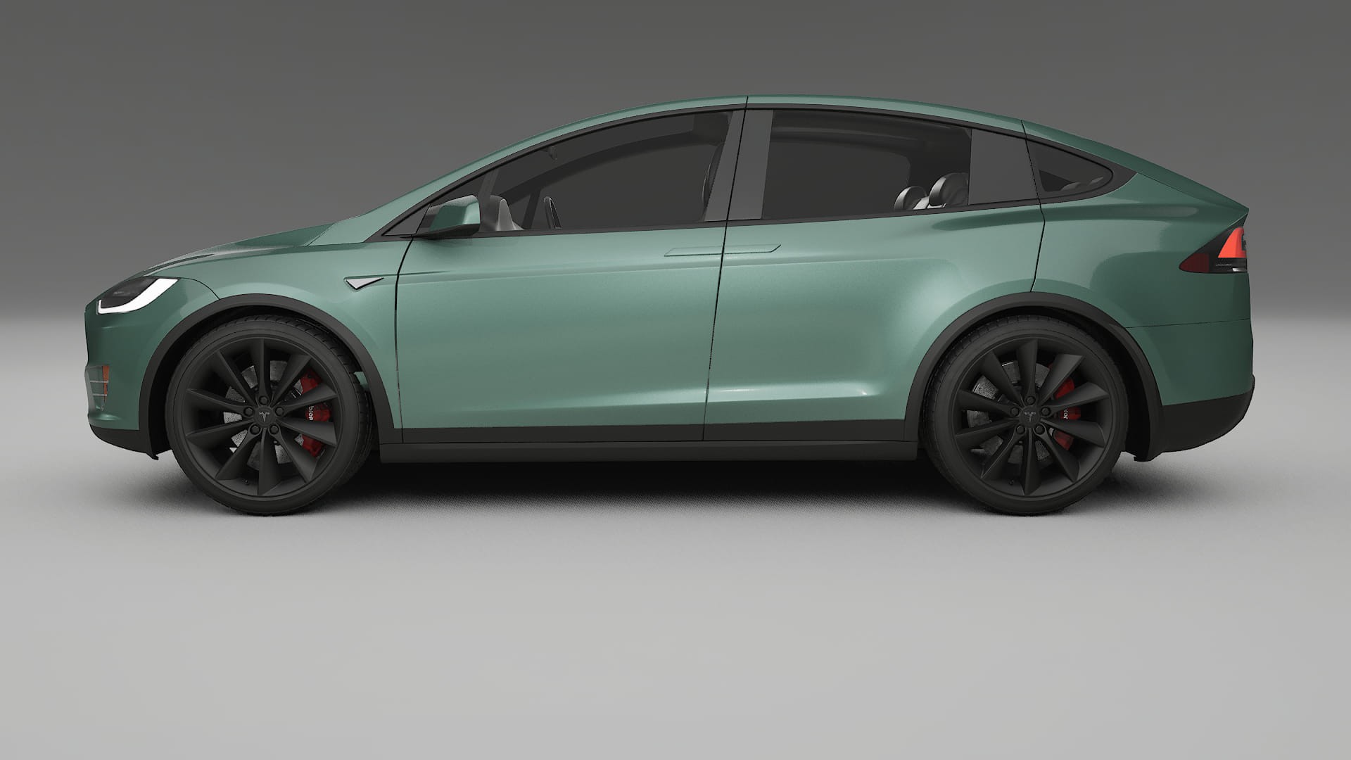 Tesla Model X TPU Lakbeschermingsfolie | EVERGREEN Kleurveranderende PPF – Volledig Voorgesneden Kit