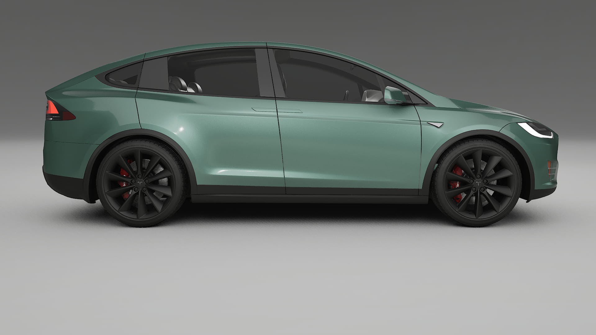 Tesla Model X TPU Lakbeschermingsfolie | EVERGREEN Kleurveranderende PPF – Volledig Voorgesneden Kit