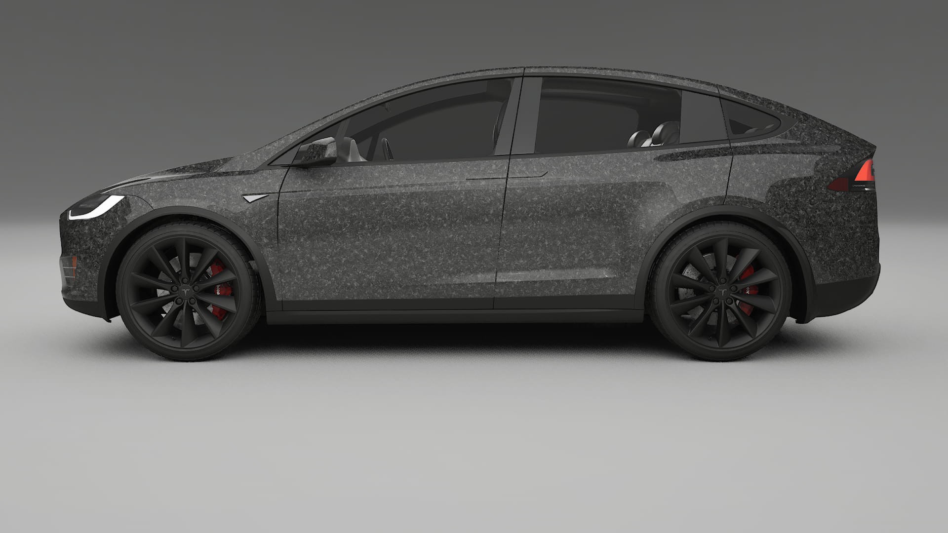 Tesla Model X TPU Lakbeschermingsfolie | FORGED S Kleurveranderende PPF – Volledig Voorgesneden Kit