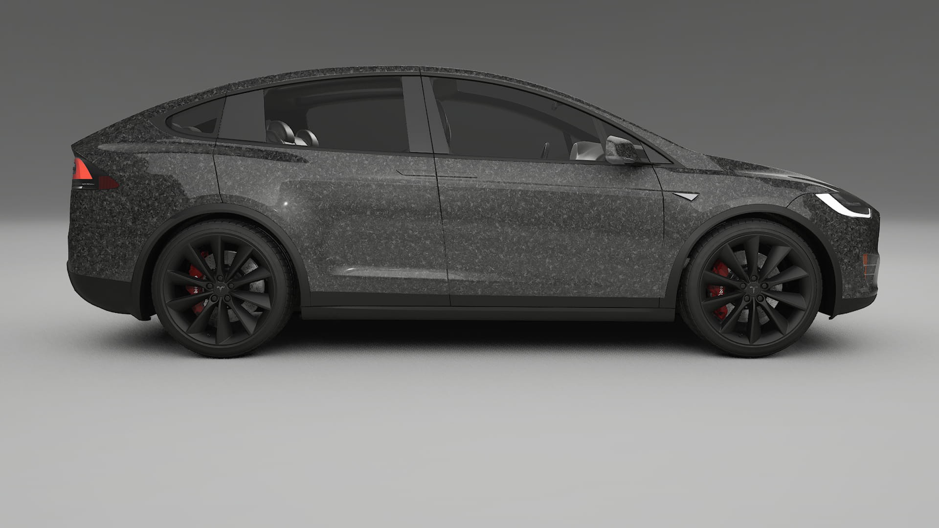 Tesla Model X TPU Lakbeschermingsfolie | FORGED S Kleurveranderende PPF – Volledig Voorgesneden Kit