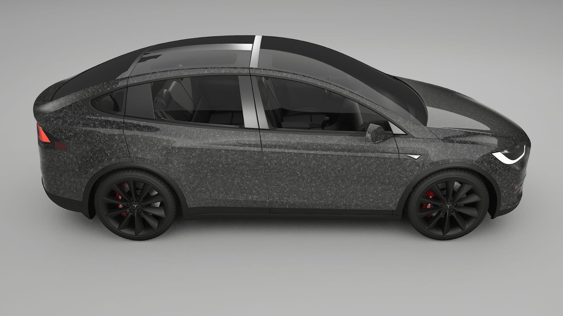 Tesla Model X TPU Lakbeschermingsfolie | FORGED S Kleurveranderende PPF – Volledig Voorgesneden Kit