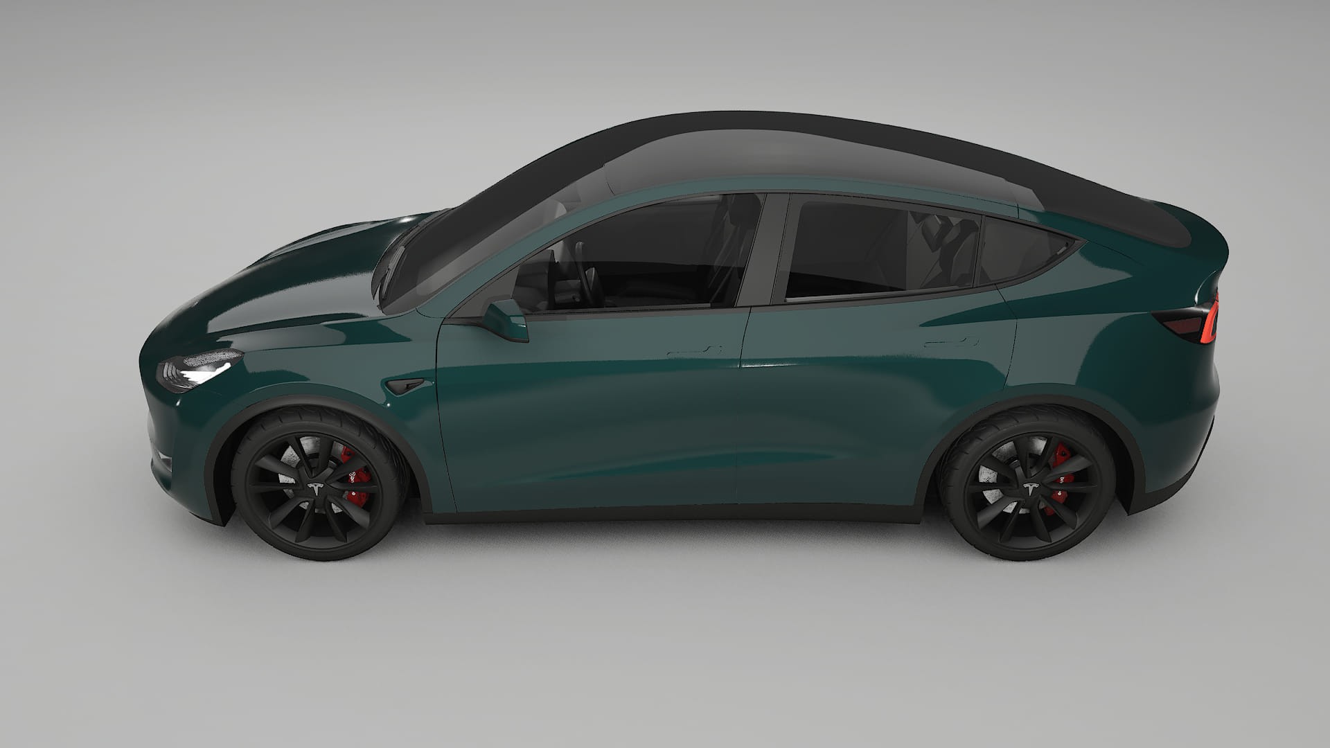 Tesla Model Y TPU Lakbeschermingsfolie | INFERNO Kleurveranderende PPF – Volledig Voorgesneden Kit