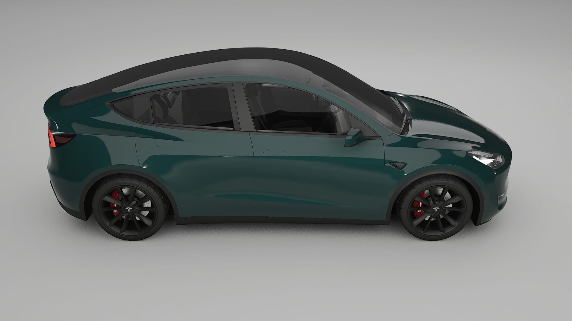 Tesla Model Y TPU Lakbeschermingsfolie | INFERNO Kleurveranderende PPF – Volledig Voorgesneden Kit