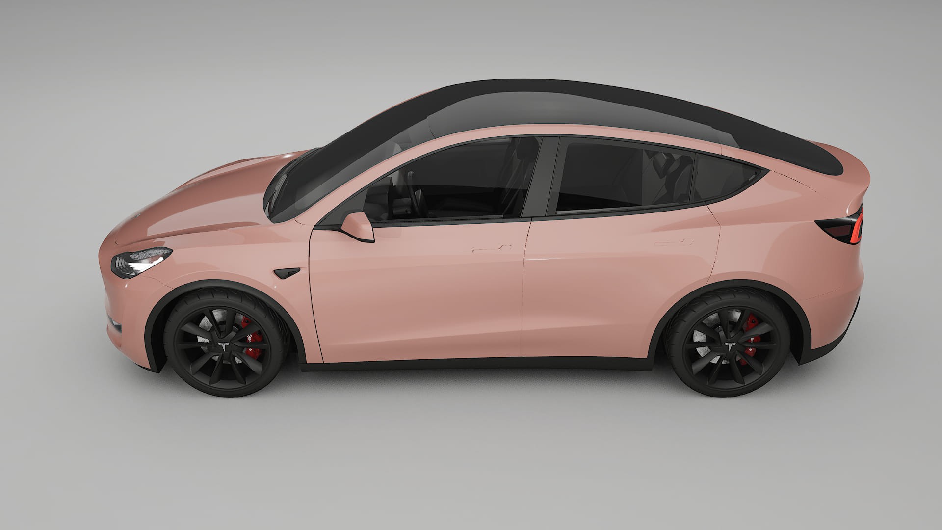 Tesla Model Y TPU Lakbeschermingsfolie | BLUSH Kleurveranderende PPF – Volledig Voorgesneden Kit