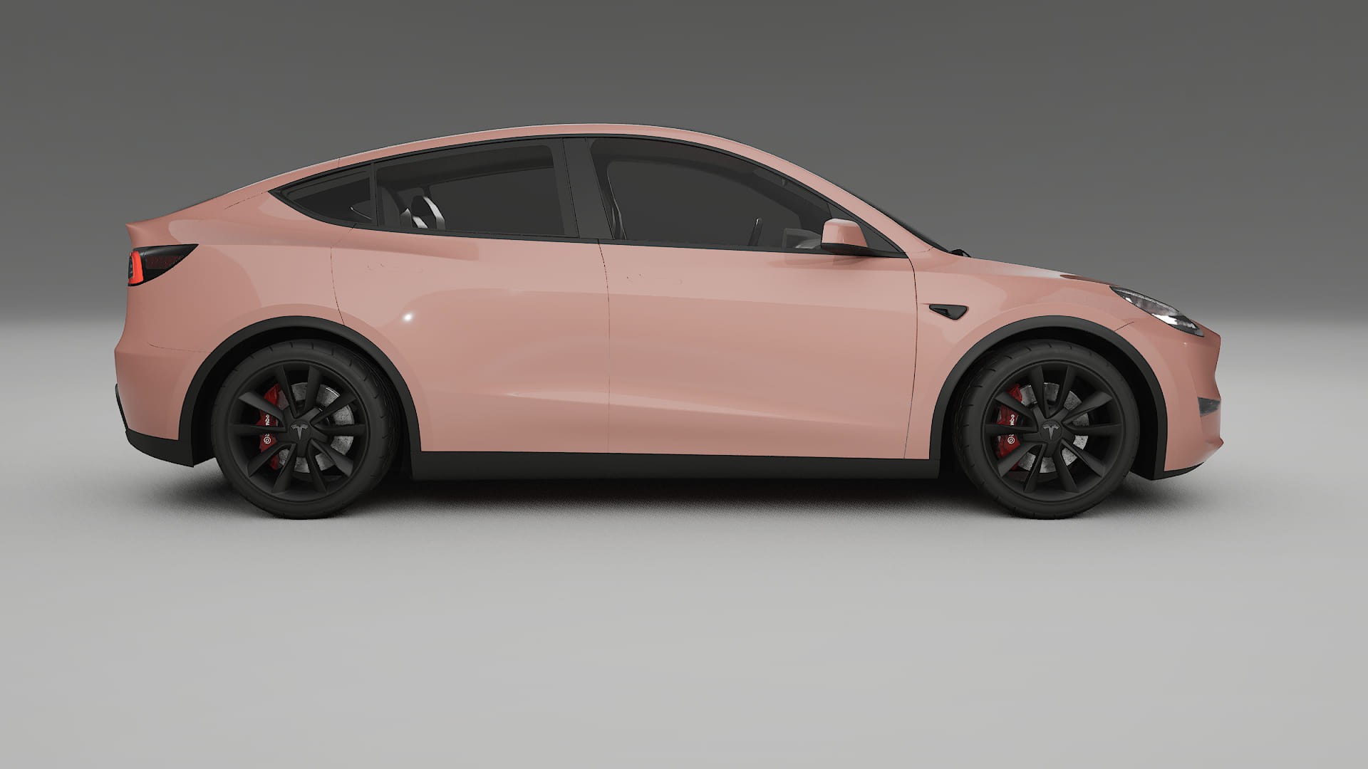 Tesla Model Y TPU Lakbeschermingsfolie | BLUSH Kleurveranderende PPF – Volledig Voorgesneden Kit
