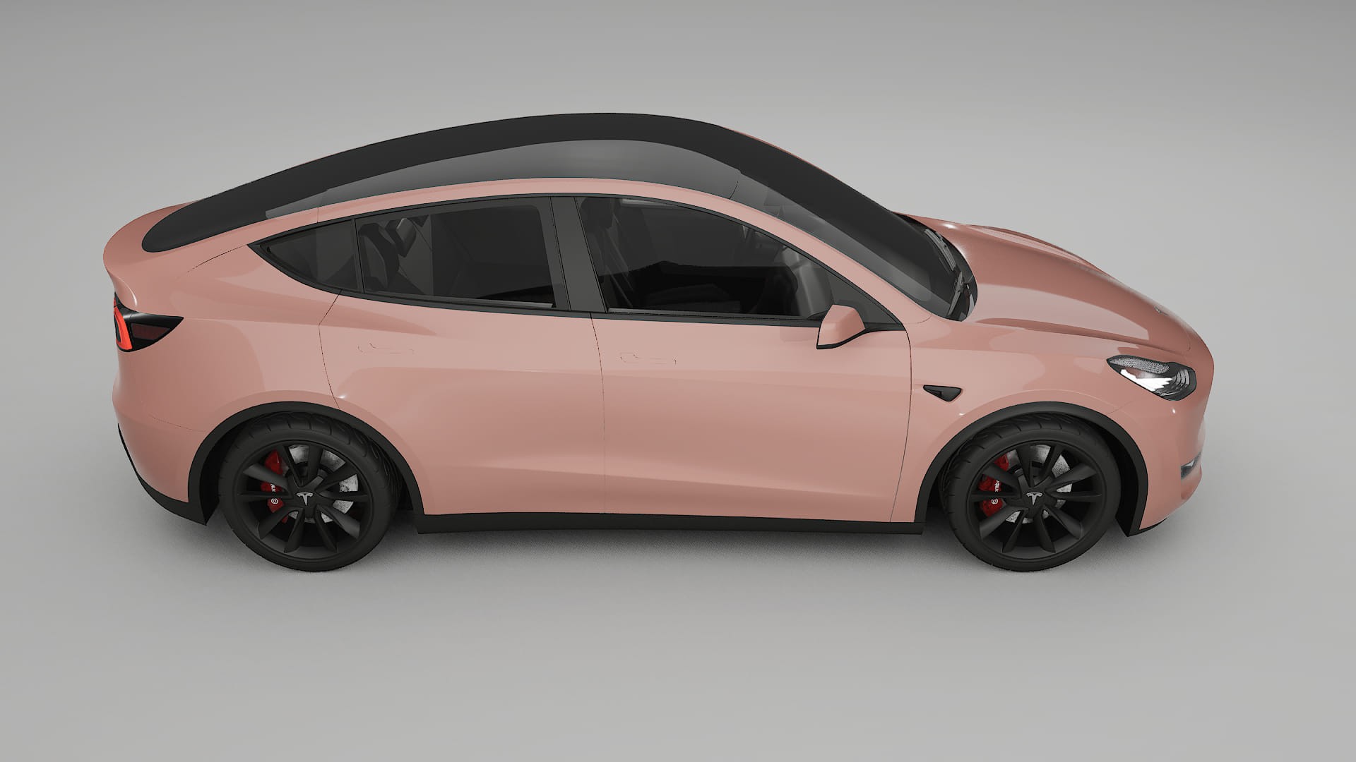 Tesla Model Y TPU Lakbeschermingsfolie | BLUSH Kleurveranderende PPF – Volledig Voorgesneden Kit