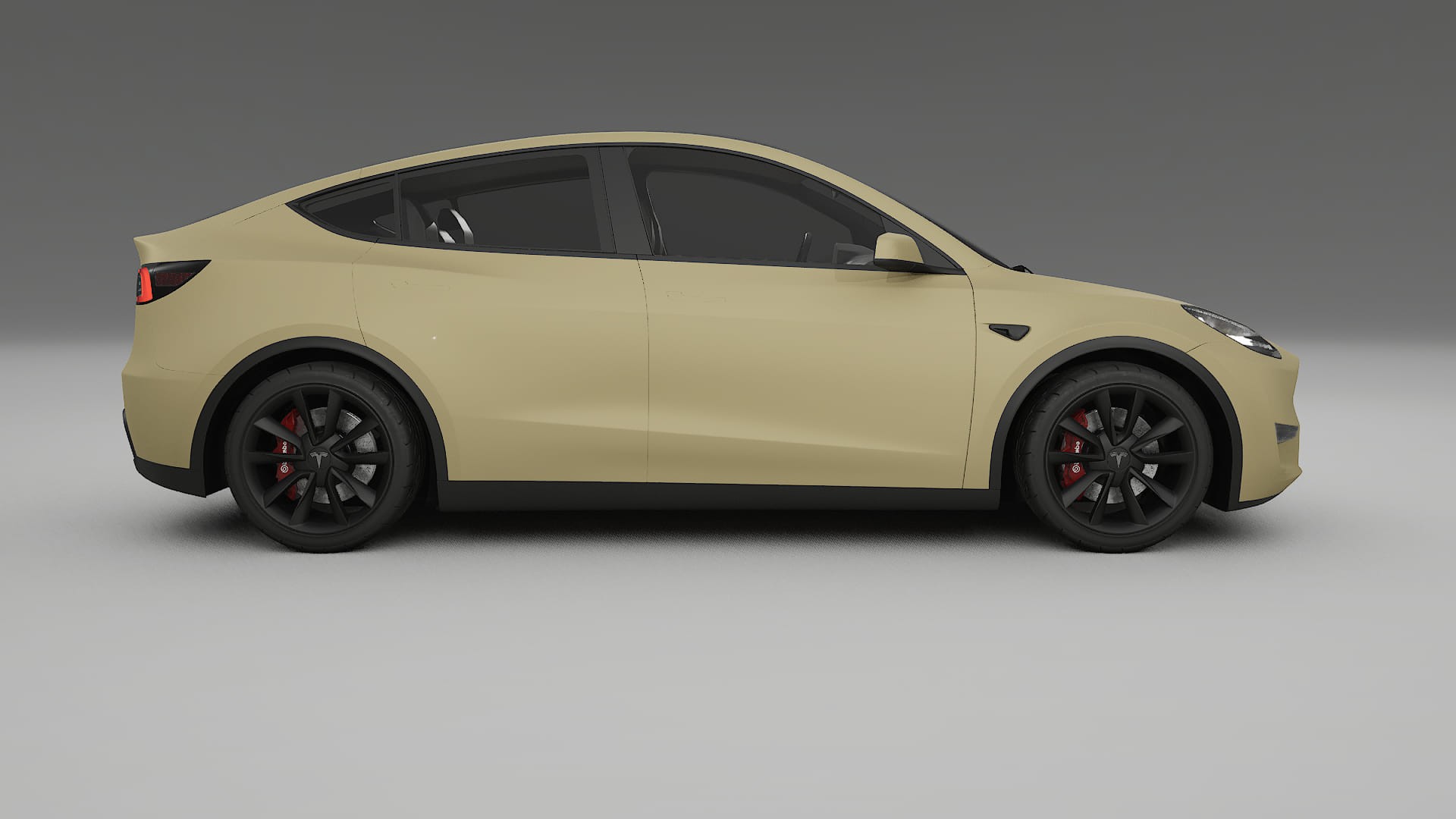 Tesla Model Y TPU Lakbeschermingsfolie | SAND Kleurveranderende PPF – Volledig Voorgesneden Kit