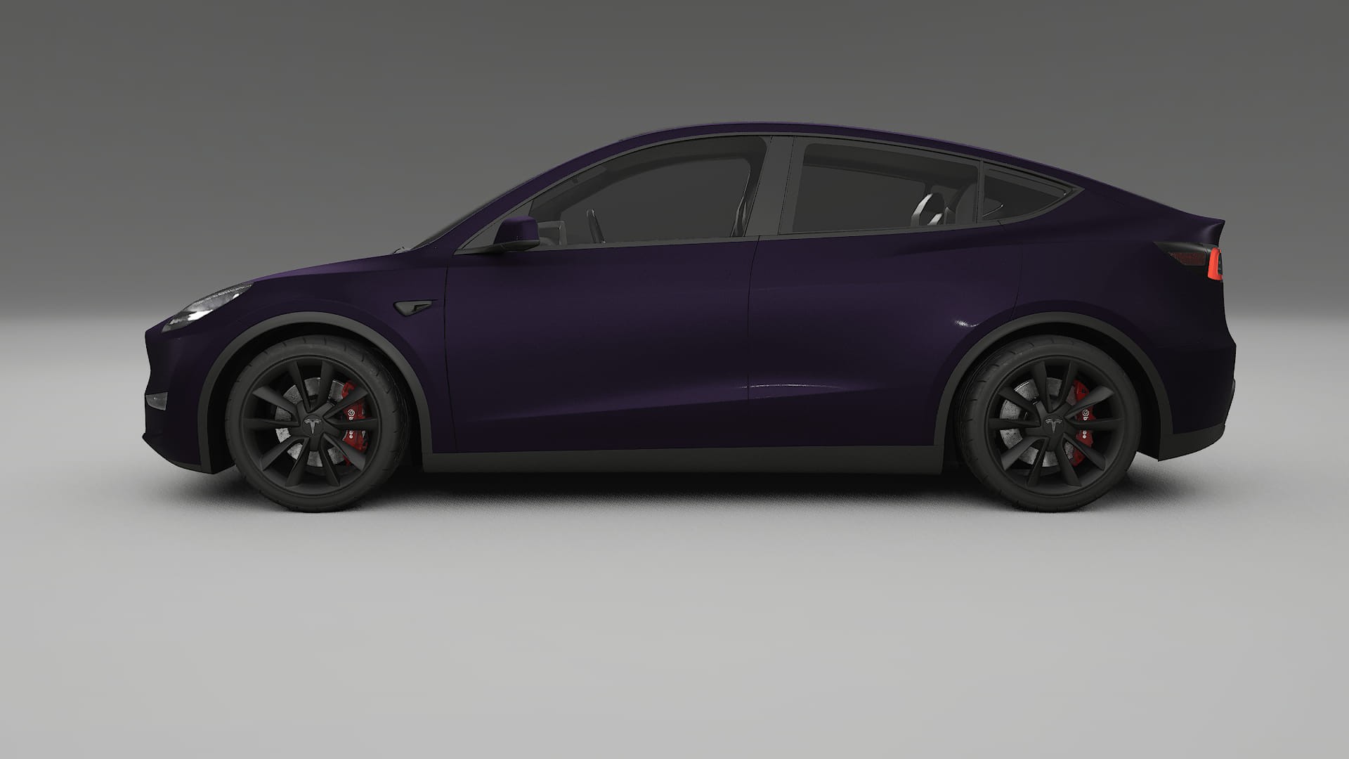 Tesla Model Y TPU Lakbeschermingsfolie | VIOLET Kleurveranderende PPF – Volledig Voorgesneden Kit