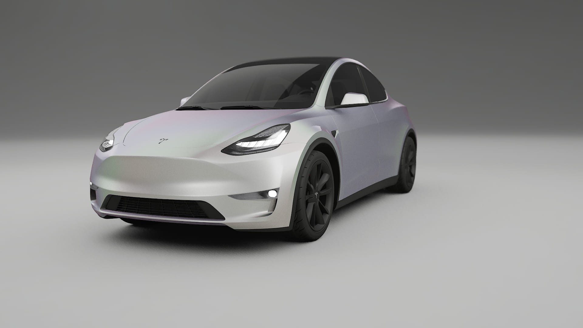 Tesla Model Y TPU Lakbeschermingsfolie | NEBULA Kleurveranderende PPF – Volledig Voorgesneden Kit