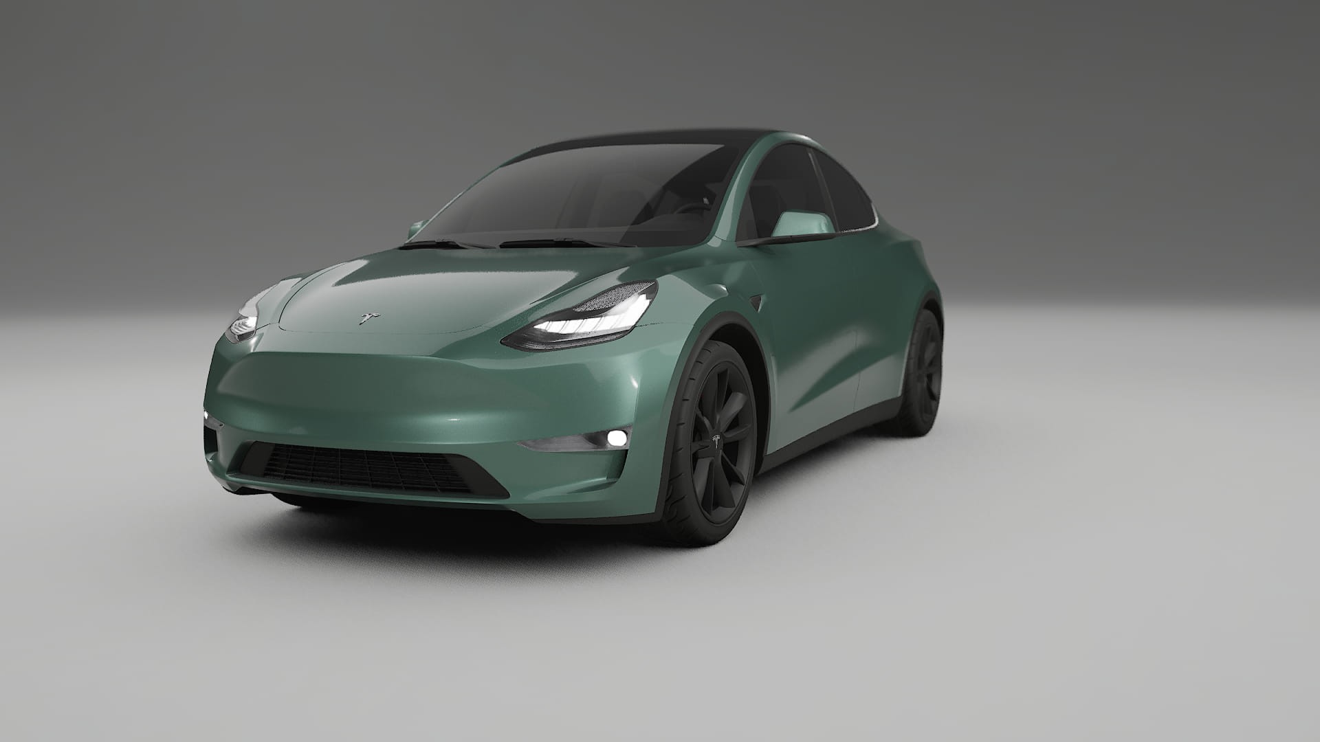 Tesla Model Y TPU Lakbeschermingsfolie | EVERGREEN Kleurveranderende PPF – Volledig Voorgesneden Kit