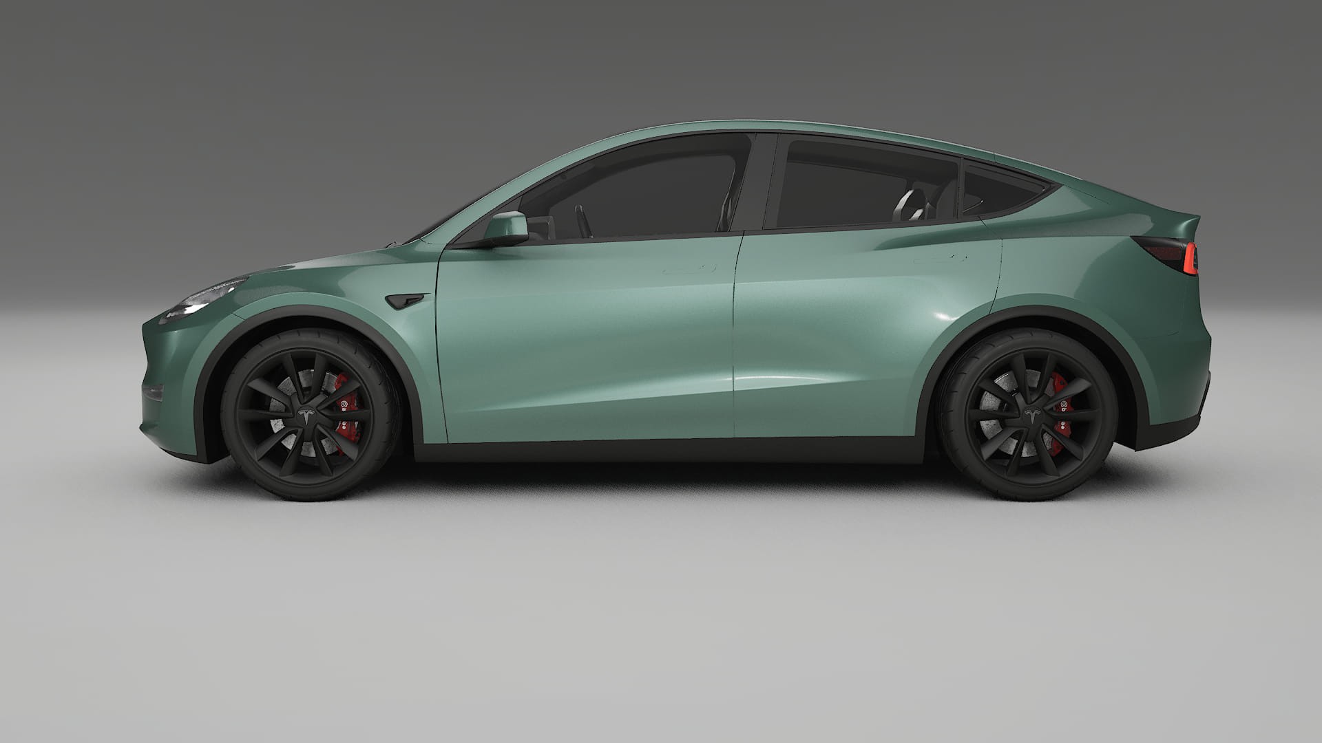 Tesla Model Y TPU Lakbeschermingsfolie | EVERGREEN Kleurveranderende PPF – Volledig Voorgesneden Kit