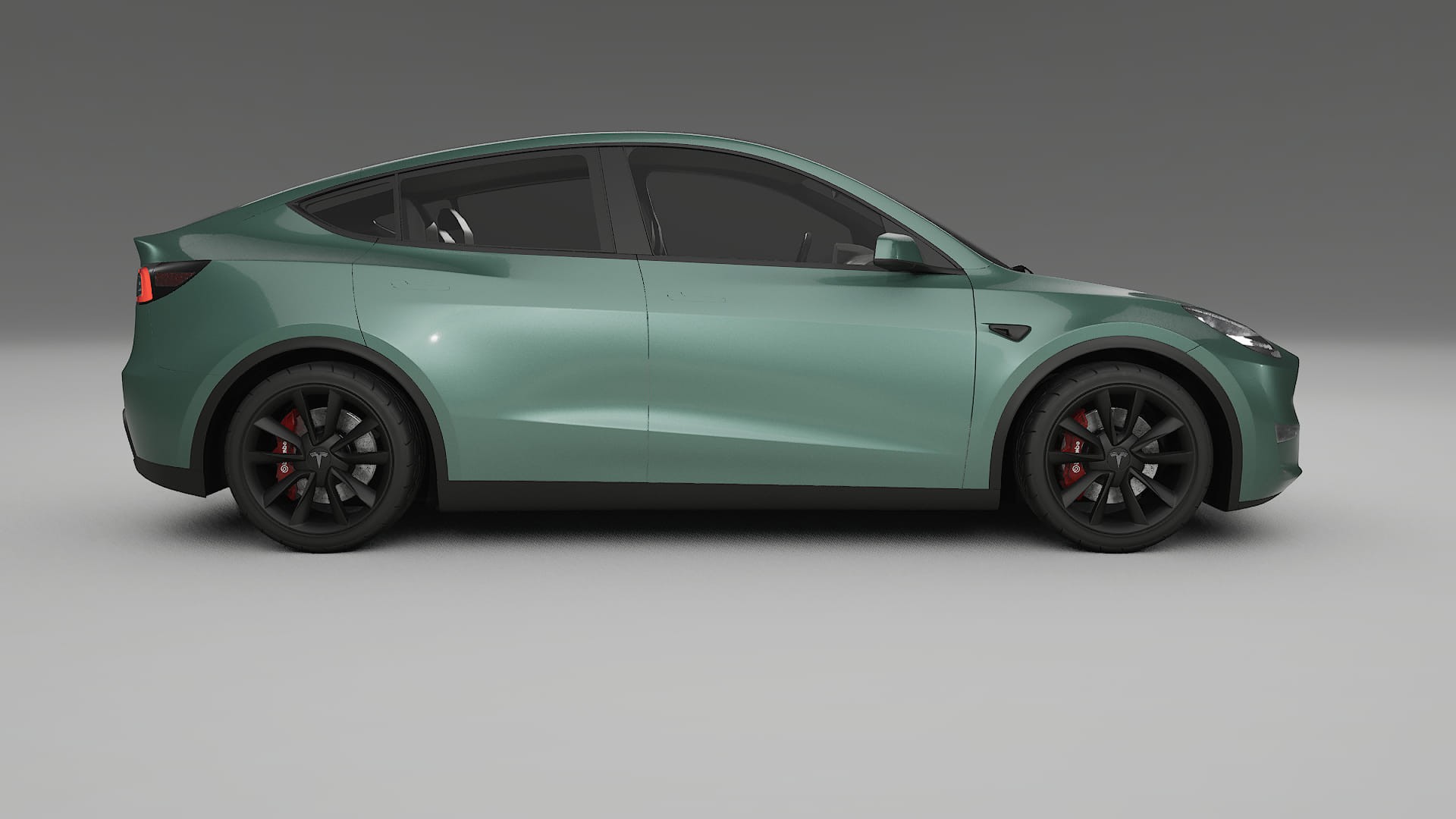 Tesla Model Y TPU Lakbeschermingsfolie | EVERGREEN Kleurveranderende PPF – Volledig Voorgesneden Kit