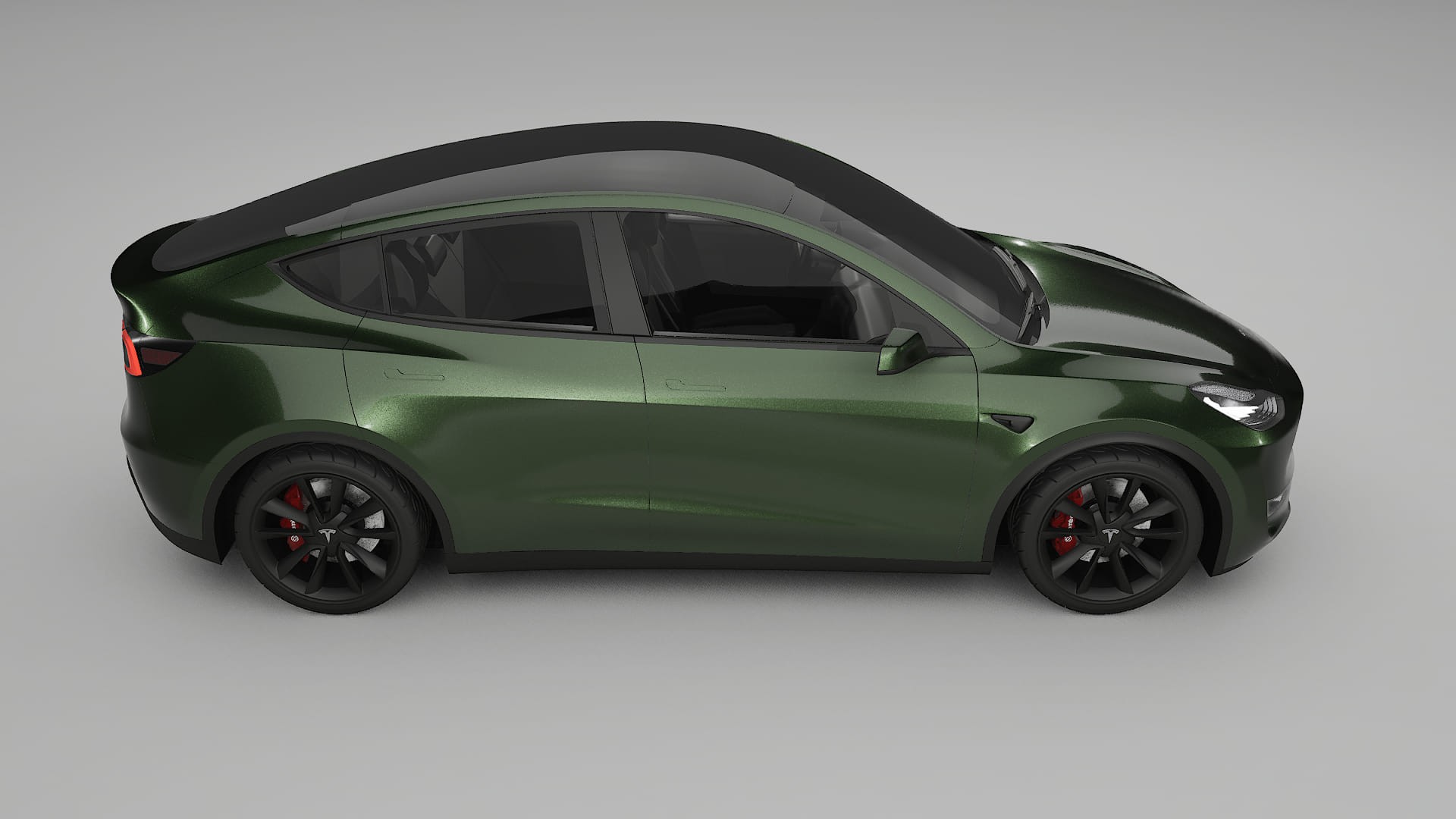 Tesla Model Y TPU Lakbeschermingsfolie | LAGOON Kleurveranderende PPF – Volledig Voorgesneden Kit