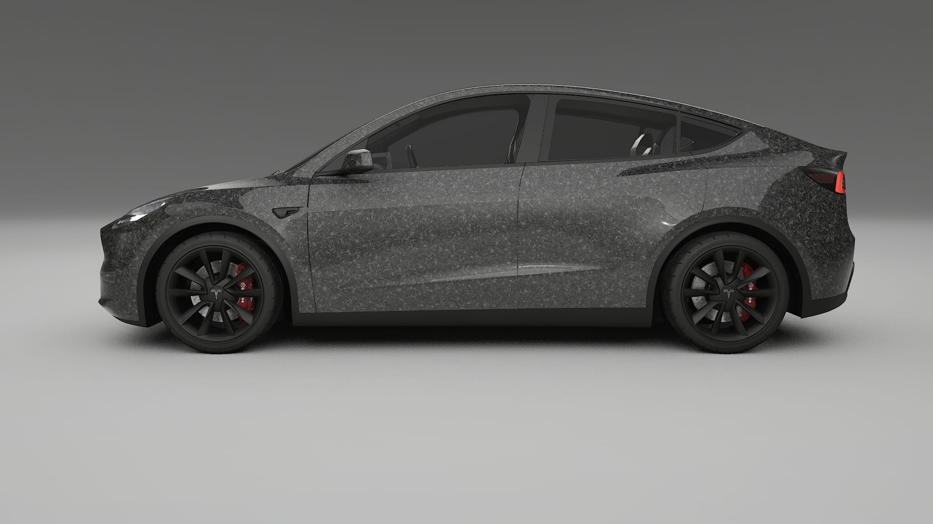Tesla Model Y TPU Lakbeschermingsfolie | FORGED S Kleurveranderende PPF – Volledig Voorgesneden Kit