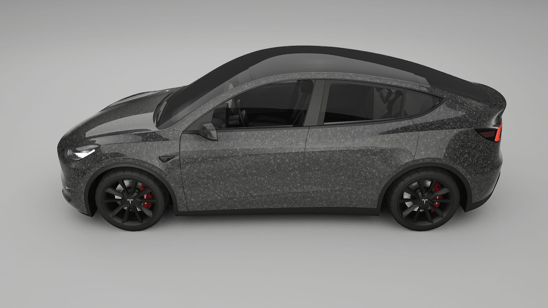 Tesla Model Y TPU Lakbeschermingsfolie | FORGED S Kleurveranderende PPF – Volledig Voorgesneden Kit