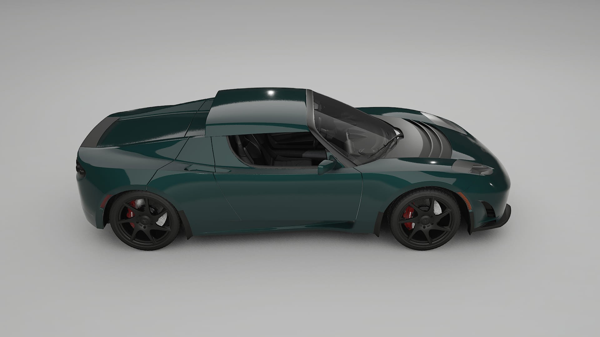Tesla Roadster 25 TPU Lakbeschermingsfolie | INFERNO Kleurveranderende PPF – Volledig Voorgesneden Kit