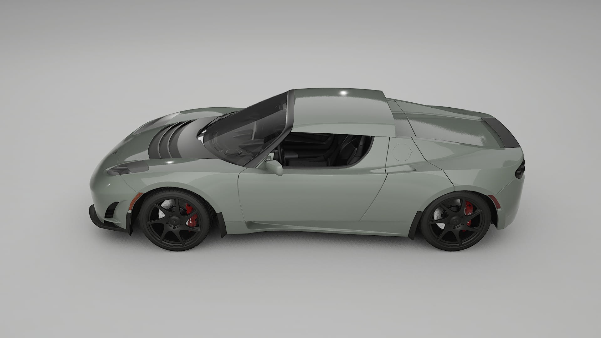 Tesla Roadster 25 TPU Lakbeschermingsfolie | SLATE Kleurveranderende PPF – Volledig Voorgesneden Kit