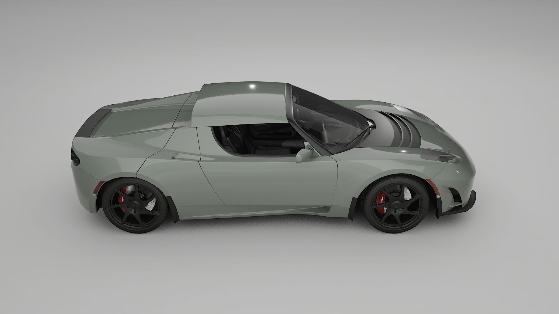 Tesla Roadster 25 TPU Lakbeschermingsfolie | SLATE Kleurveranderende PPF – Volledig Voorgesneden Kit