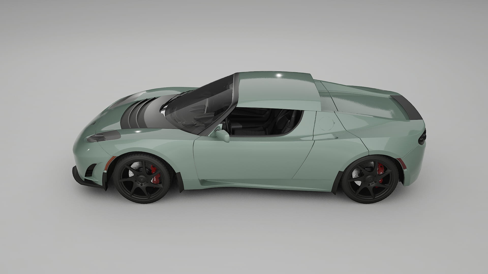 Tesla Roadster 25 TPU Lakbeschermingsfolie | CINDER Kleurveranderende PPF – Volledig Voorgesneden Kit