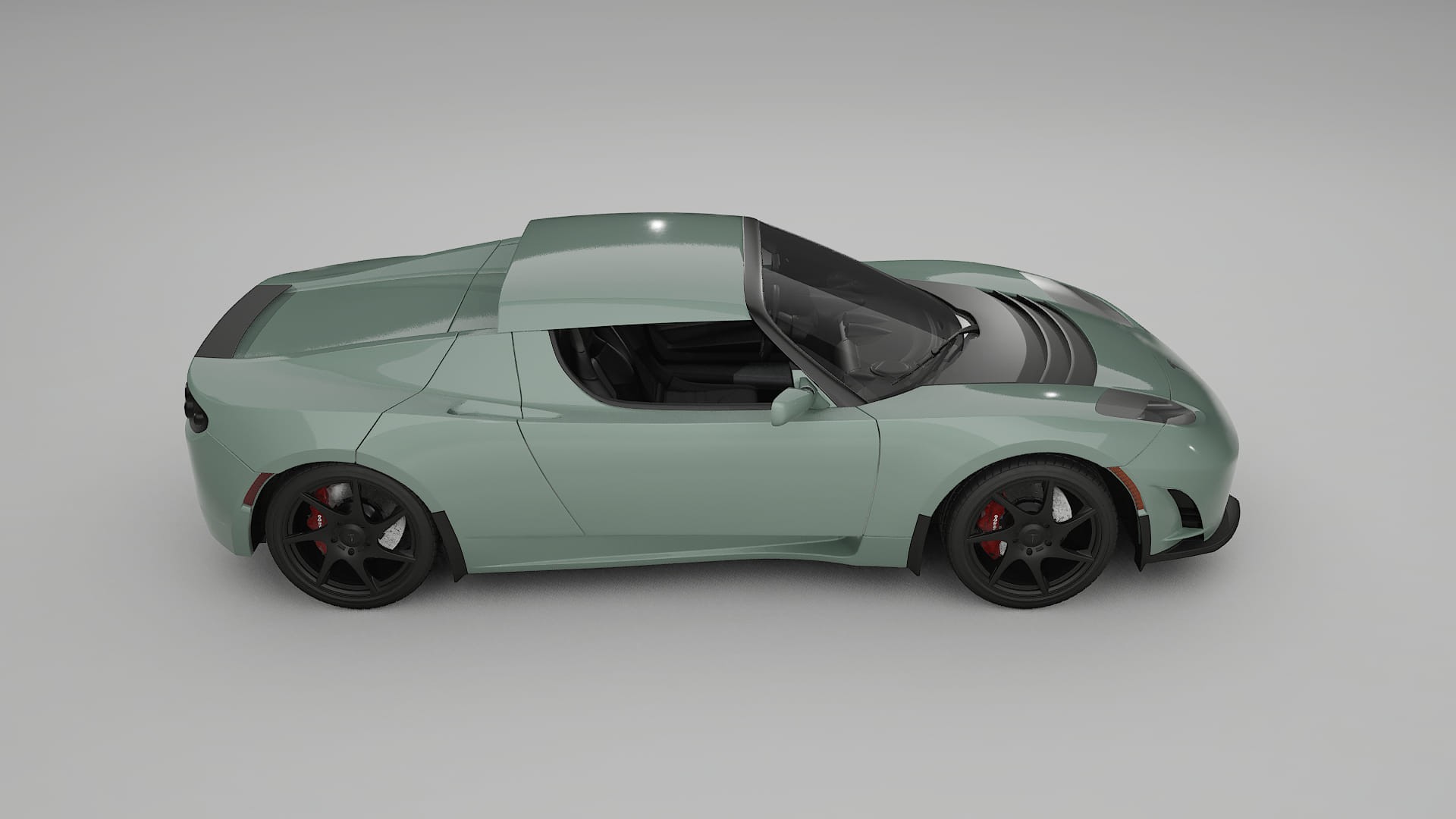 Tesla Roadster 25 TPU Lakbeschermingsfolie | CINDER Kleurveranderende PPF – Volledig Voorgesneden Kit