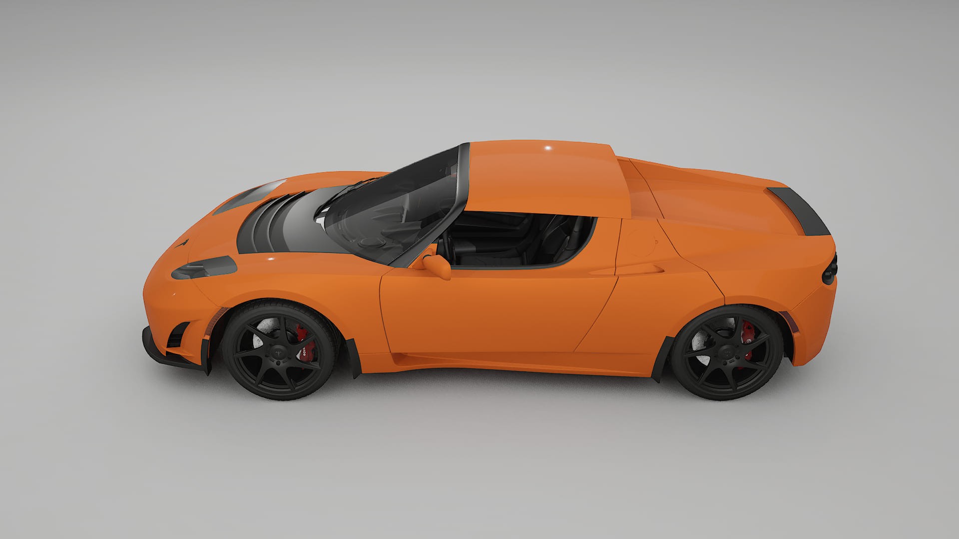 Tesla Roadster 25 TPU Lakbeschermingsfolie | ROCKET Kleurveranderende PPF – Volledig Voorgesneden Kit