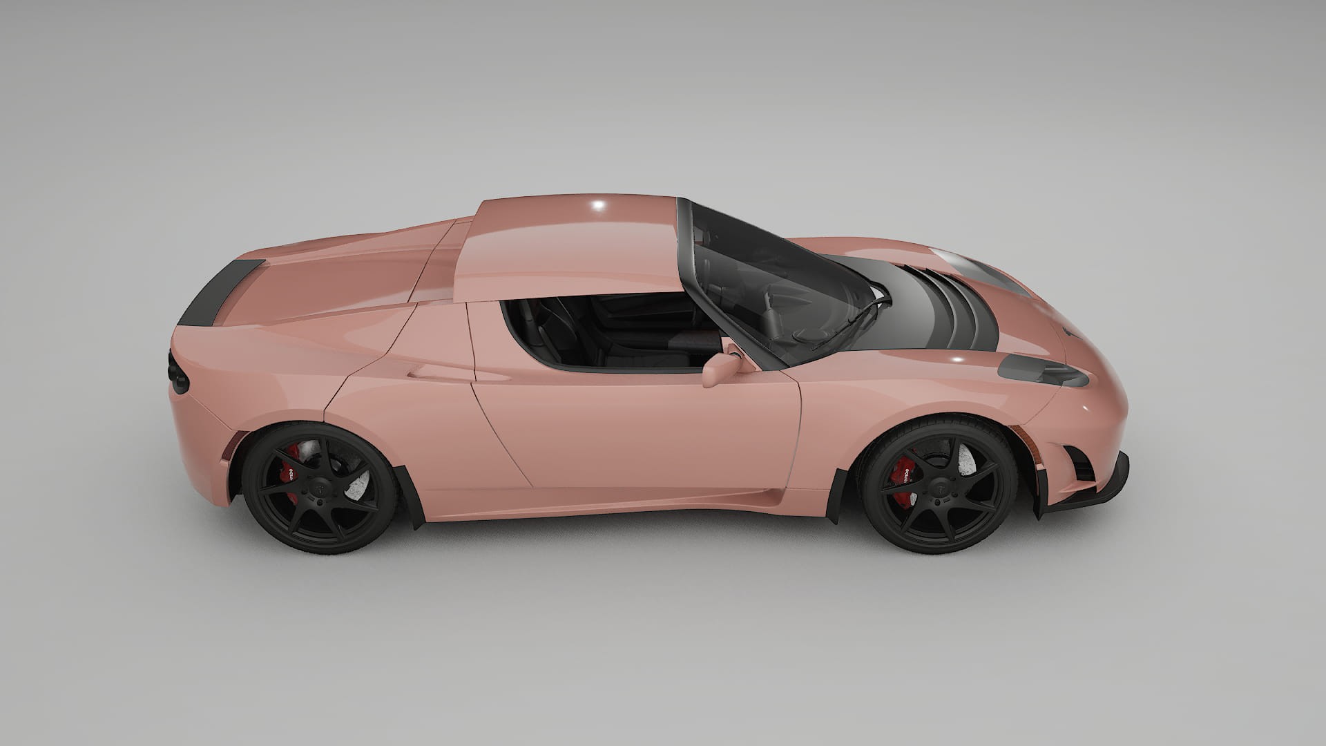 Tesla Roadster 25 TPU Lakbeschermingsfolie | BLUSH Kleurveranderende PPF – Volledig Voorgesneden Kit