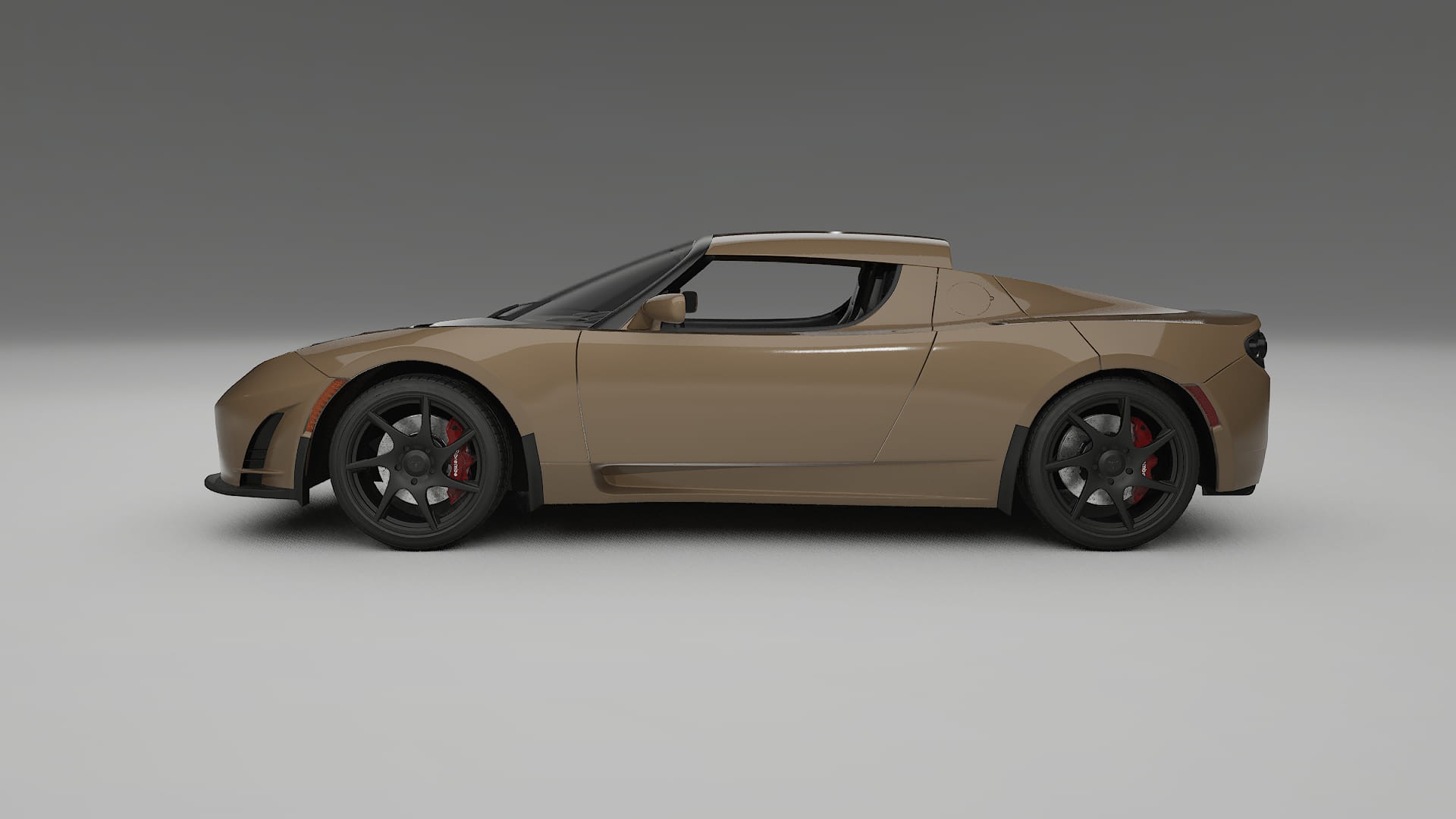 Tesla Roadster 25 TPU Lakbeschermingsfolie | SAHARA Kleurveranderende PPF – Volledig Voorgesneden Kit
