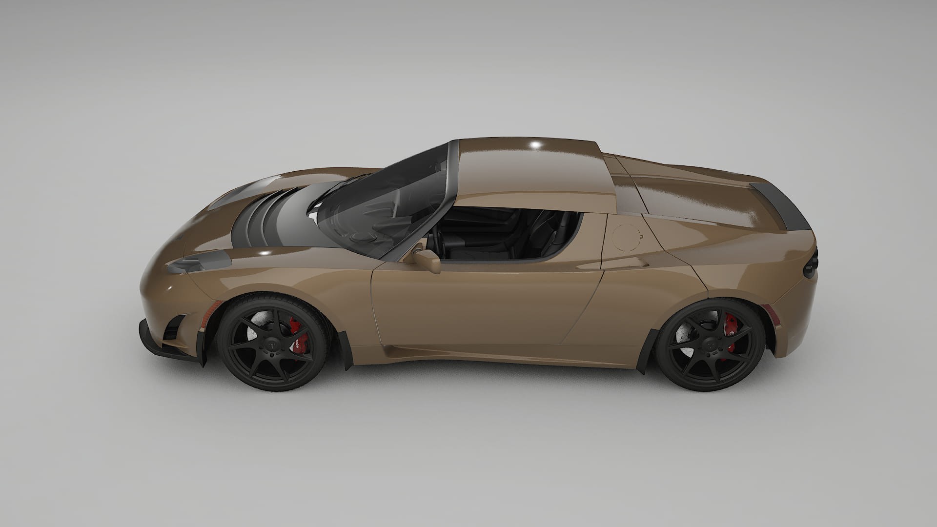 Tesla Roadster 25 TPU Lakbeschermingsfolie | SAHARA Kleurveranderende PPF – Volledig Voorgesneden Kit