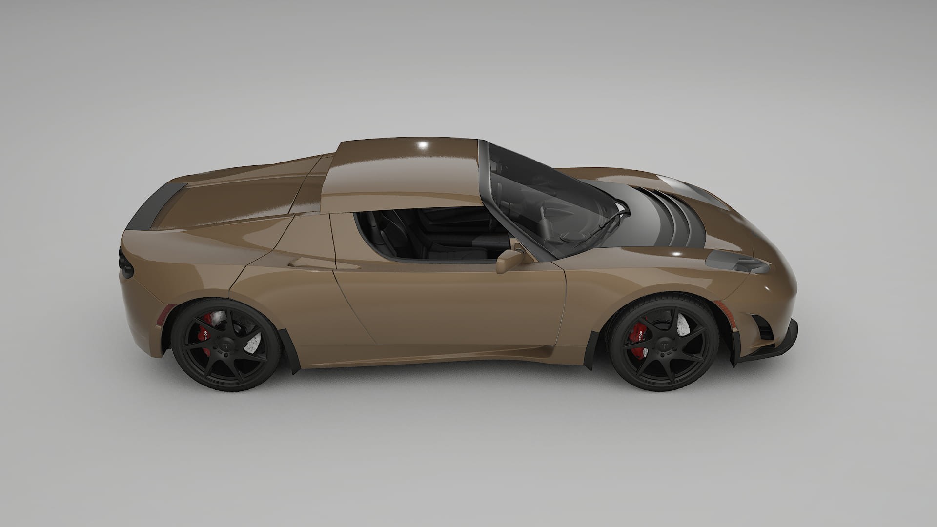 Tesla Roadster 25 TPU Lakbeschermingsfolie | SAHARA Kleurveranderende PPF – Volledig Voorgesneden Kit