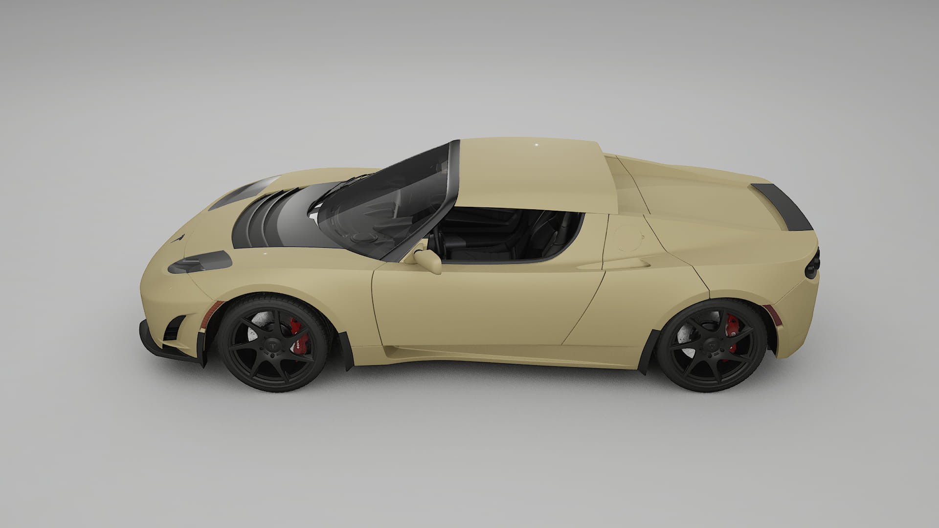 Tesla Roadster 25 TPU Lakbeschermingsfolie | SAND Kleurveranderende PPF – Volledig Voorgesneden Kit