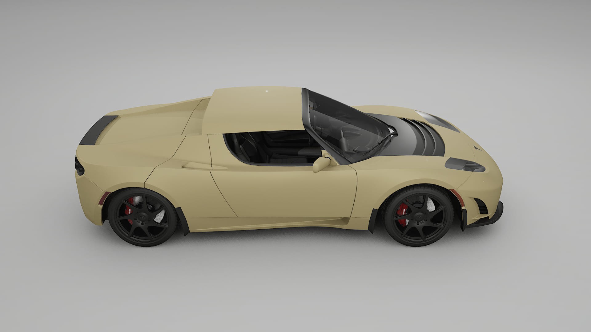 Tesla Roadster 25 TPU Lakbeschermingsfolie | SAND Kleurveranderende PPF – Volledig Voorgesneden Kit