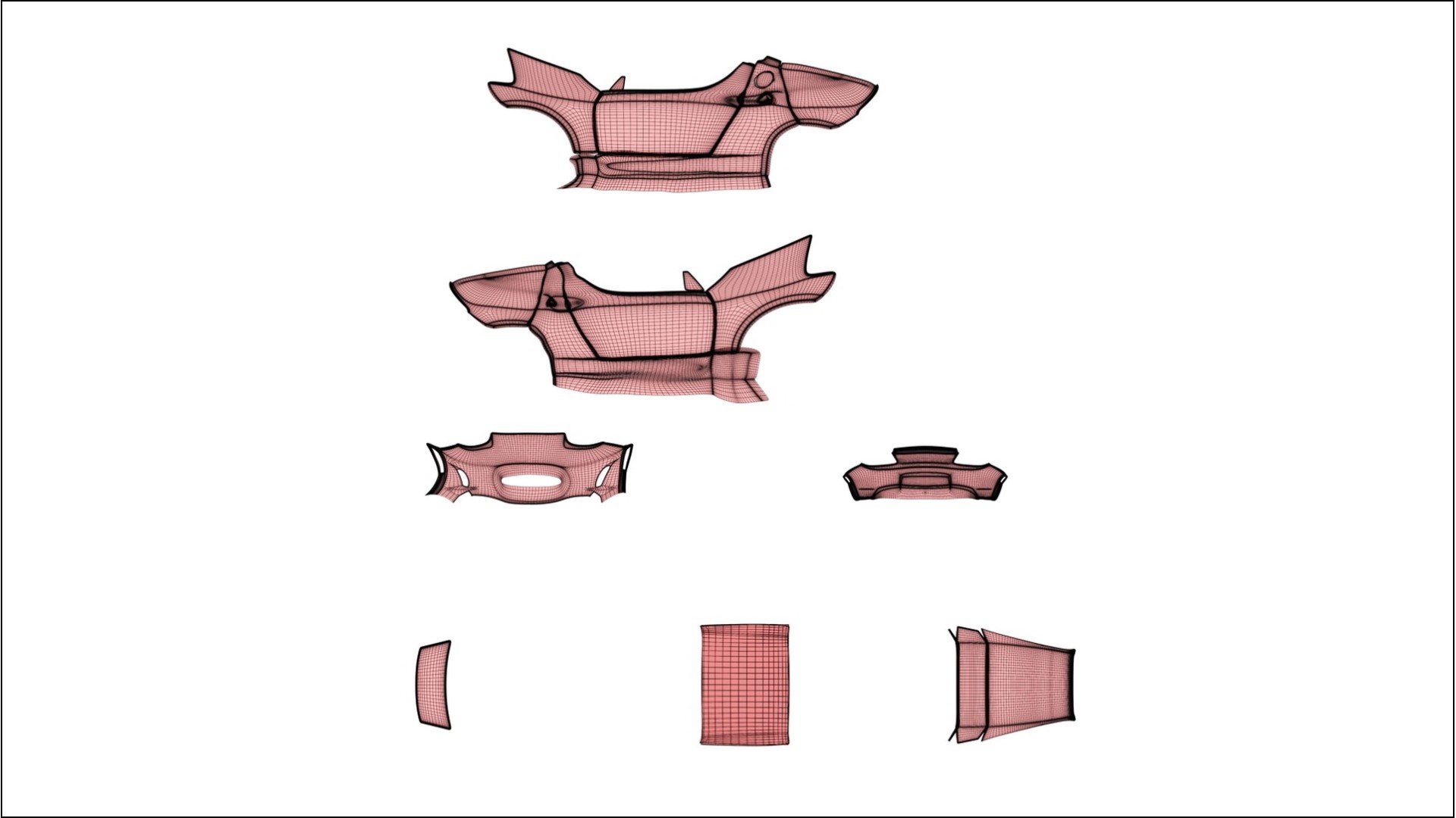 Tesla Roadster 25 TPU Lakbeschermingsfolie | VIOLET Kleurveranderende PPF – Volledig Voorgesneden Kit 2
